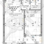 Двустаен апартамент в Пловдив, Кючук Париж - 73 кв.м за 580 €/кв.м - Снимка #1