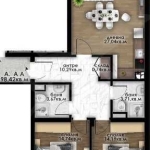 Тристаен апартамент в Пловдив, Остромила - 111 кв.м за 653 €/кв.м - Снимка #1