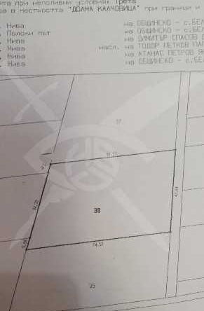 Парцел в с. Белащица, Област Пловдив - 2950 кв.м за 29 €/кв.м - Снимка #1