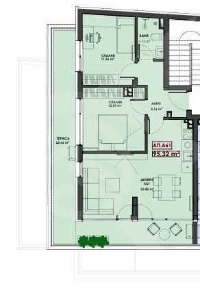 Тристаен апартамент в Пловдив, Христо Смирненски - 112 кв.м за 1221 €/кв.м - Снимка #1