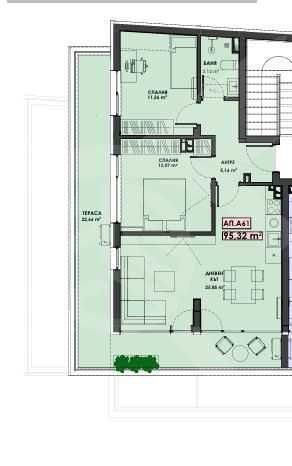Тристаен апартамент в Пловдив, Христо Смирненски - 112 кв.м за 1221 €/кв.м - Снимка #1