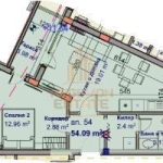 Двустаен апартамент в Варна, Възраждане 1 - 63 кв.м за 1348 €/кв.м - Снимка #1