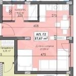 Едностаен апартамент в Пловдив, Кършияка - 46 кв.м за 546 €/кв.м - Снимка #1