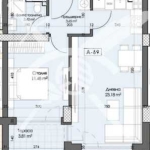 Двустаен апартамент в Пловдив, Кършияка - 66 кв.м за 1201 €/кв.м - Снимка #1