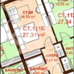 Едностаен апартамент в Бургас, Сарафово - 27 кв.м за 1556 €/кв.м - Снимка #1