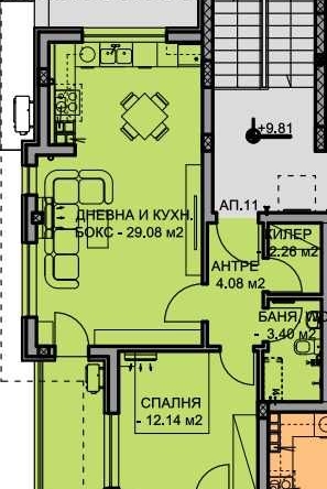 Двустаен апартамент в Пловдив, Остромила - 92 кв.м за 1109 €/кв.м - Снимка #1
