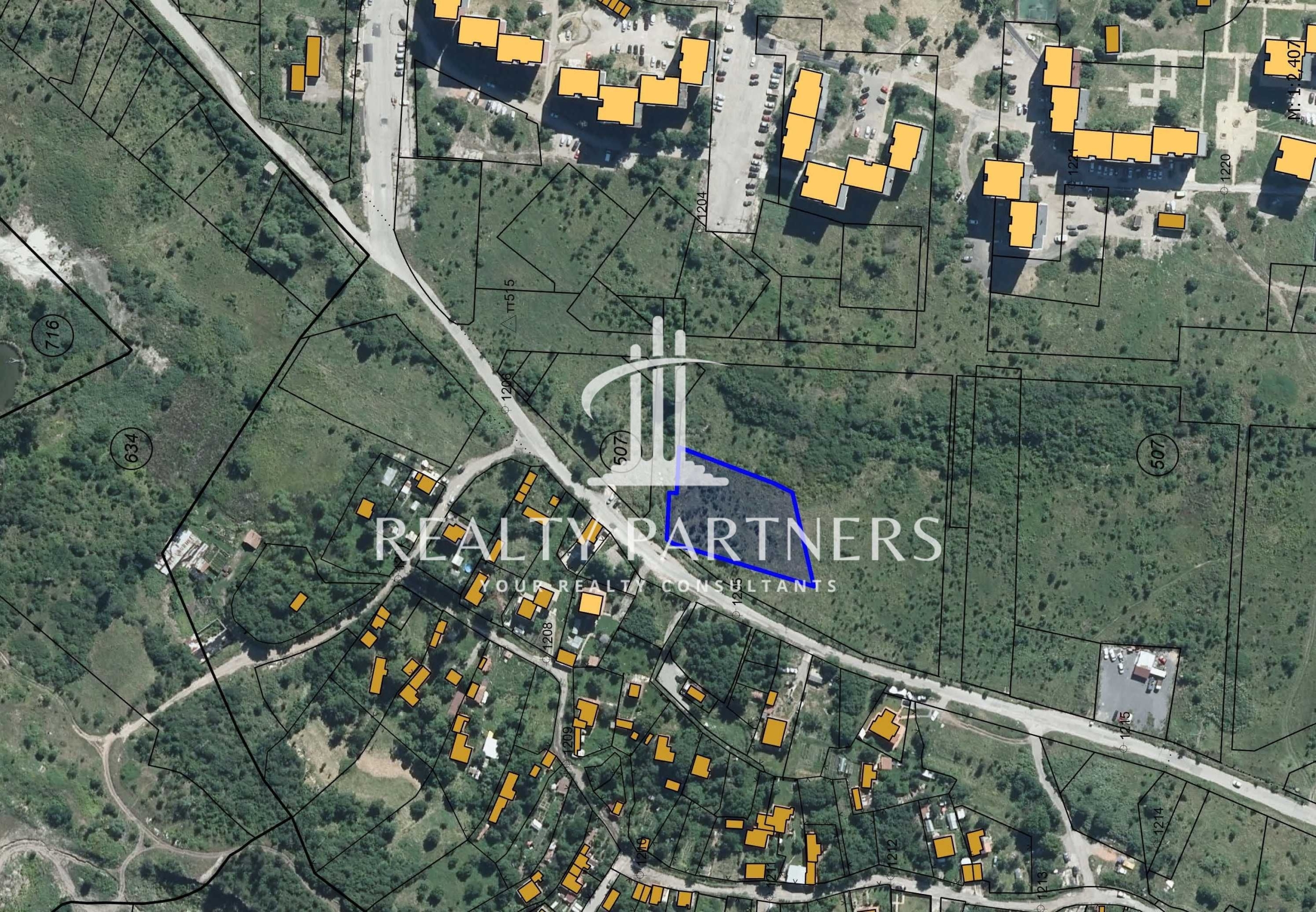 Парцел в Перник, Тева - 2610 кв.м за 26 €/кв.м - Снимка #1