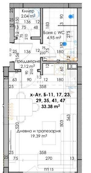 Дава се под наем Едностаен апартамент в Пловдив, Кючук Париж - 40 кв.м за 21274 € - Снимка #1