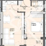 Дава се под наем Двустаен апартамент в Пловдив, Кършияка - 66 кв.м за 40189.02 € - Снимка #1