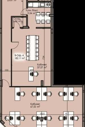 Офис в Бургас, Изгрев - 182 кв.м за 1379 €/кв.м - Снимка #1