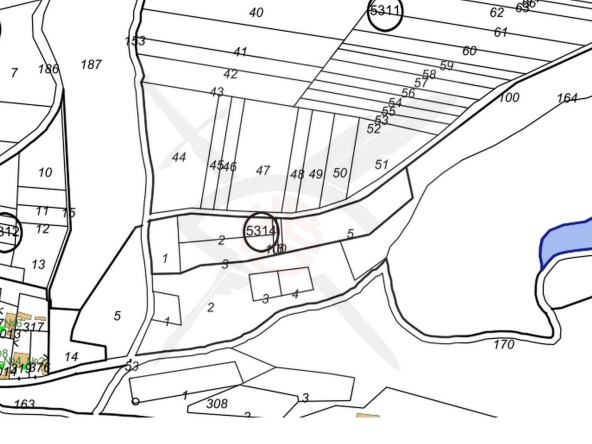 Парцел в Нови Искър - 3969 кв.м за 65 €/кв.м - Снимка #1