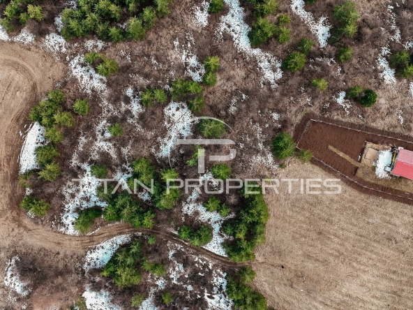 Парцел в с. Бистрица, Област София-град - 1700 кв.м за 33 €/кв.м - Снимка #1