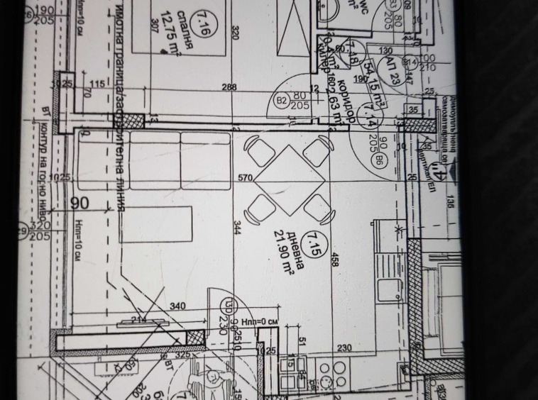 Двустаен апартамент в Варна, Колхозен пазар - 65 кв.м за 1275 €/кв.м - Снимка #1