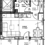 Едностаен апартамент в Пловдив, Кючук Париж - 46 кв.м за 1177 €/кв.м - Снимка #1