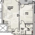 Двустаен апартамент в Бургас, Сарафово - 78 кв.м за 644 €/кв.м - Снимка #1