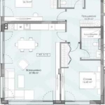 Тристаен апартамент в Пловдив, Остромила - 140 кв.м за 1125 €/кв.м - Снимка #1