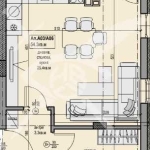 Двустаен апартамент в Пловдив, Прослав - 64 кв.м за 1250 €/кв.м - Снимка #1