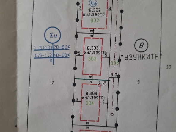 Парцел в Пловдив, Въстанически - 3127 кв.м за 46 €/кв.м - Снимка #1
