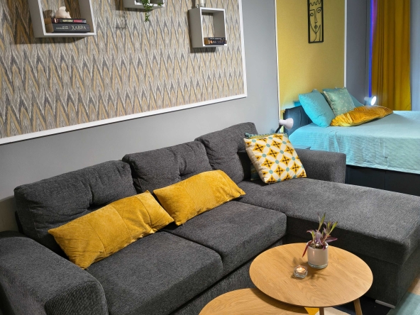 Дава се под наем Едностаен апартамент в София, Борово - 44 кв.м за 548.25 € - Снимка #1