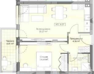 Двустаен апартамент в Пловдив, Остромила - 73 кв.м за 554 €/кв.м - Снимка #1