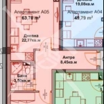 Двустаен апартамент в Айтос - 63 кв.м за 1022 €/кв.м - Снимка #1