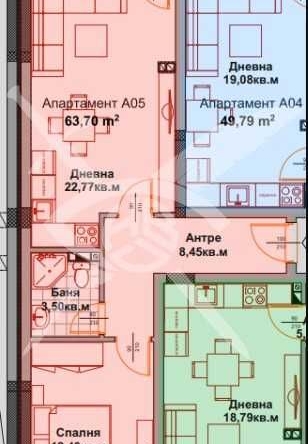 Двустаен апартамент в Айтос - 63 кв.м за 1022 €/кв.м - Снимка #1
