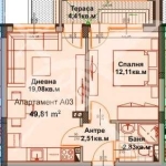 Двустаен апартамент в Айтос - 59 кв.м за 540 €/кв.м - Снимка #1