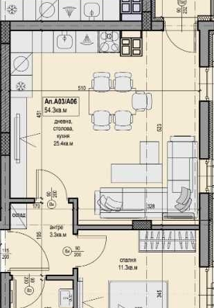 Двустаен апартамент в Пловдив, Прослав - 64 кв.м за 1250 €/кв.м - Снимка #1