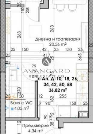 Едностаен апартамент в Пловдив, Кючук Париж - 46 кв.м за 1109 €/кв.м - Снимка #1
