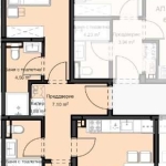 Тристаен апартамент в Пловдив, Остромила - 98 кв.м за 537 €/кв.м - Снимка #1