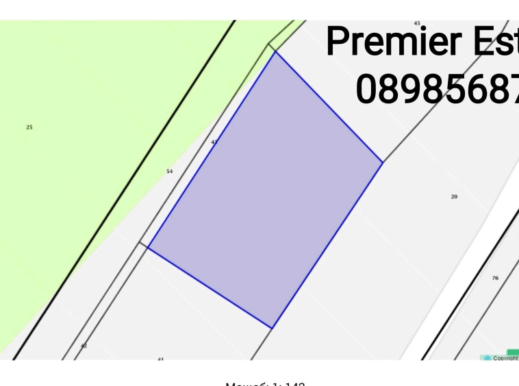 Парцел в с. Белащица, Област Пловдив - 752 кв.м за 40 €/кв.м - Снимка #1