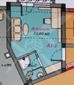 Едностаен апартамент в с. Варвара, Област Бургас - 29 кв.м за 1069 €/кв.м - Снимка #1