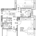 Тристаен апартамент в Пловдив, Остромила - 102 кв.м за 615 €/кв.м - Снимка #1