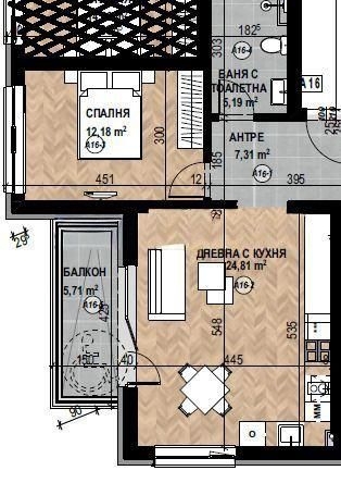 Двустаен апартамент в София, Кръстова вада - 76 кв.м за 1423 €/кв.м - Снимка #1