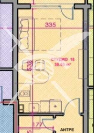 Едностаен апартамент в Поморие - 38 кв.м за 926 €/кв.м - Снимка #1