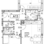 Тристаен апартамент в Пловдив, Остромила - 103 кв.м за 1204 €/кв.м - Снимка #1