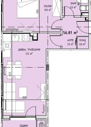 Двустаен апартамент в София, Студентски град - 68 кв.м за 2427 €/кв.м - Снимка #1