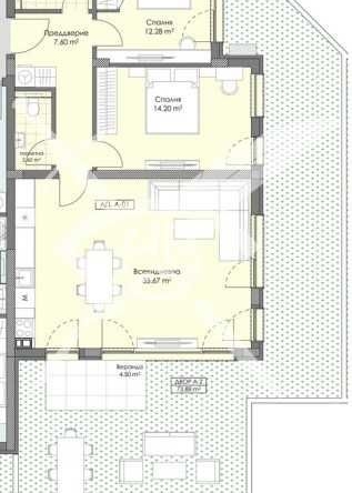 Тристаен апартамент в Пловдив, Остромила - 106 кв.м за 1503 €/кв.м - Снимка #1