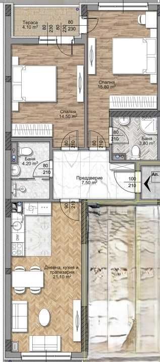 Тристаен апартамент в София, Овча купел 2 - 101 кв.м за 2012 €/кв.м - Снимка #1