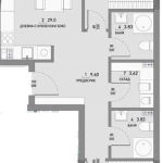 Тристаен апартамент в София, Малинова долина - 119 кв.м за 1205 €/кв.м - Снимка #1