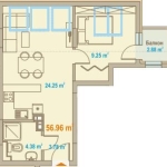 Двустаен апартамент в София, Зона Б-19 - 79 кв.м за 1310 €/кв.м - Снимка #1