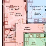 Двустаен апартамент в Айтос - 62 кв.м за 1044 €/кв.м - Снимка #1