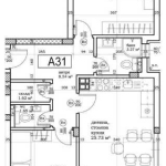 Тристаен апартамент в Пловдив, Остромила - 103 кв.м за 1200 €/кв.м - Снимка #1