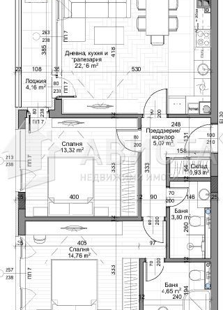 Тристаен апартамент в София, Младост 4 - 93 кв.м за 2039 €/кв.м - Снимка #1