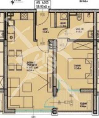 Двустаен апартамент в Бургас, Славейков - 67 кв.м за 1061 €/кв.м - Снимка #1