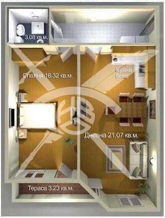 Двустаен апартамент в с. Изгрев, Област Бургас - 74 кв.м за 1555 €/кв.м - Снимка #1