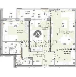 Тристаен апартамент в Пловдив, Кючук Париж - 104 кв.м за 1080 €/кв.м - Снимка #1