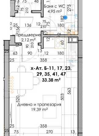 Дава се под наем Едностаен апартамент в Пловдив, Кючук Париж - 40 кв.м за 22478 € - Снимка #1