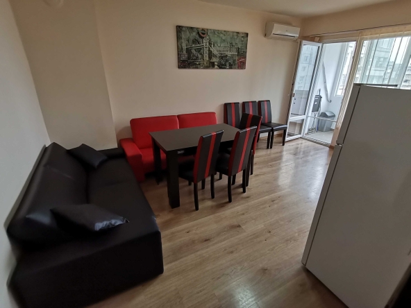 Дава се под наем Едностаен апартамент в Бургас, Меден рудник - зона А - 42 кв.м за 153 € - Снимка #1