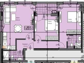 Тристаен апартамент в Пловдив, Кършияка - 162 кв.м за 978 €/кв.м - Снимка #1